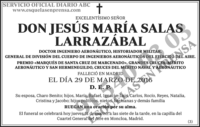 Jesús María Salas Larrazábal